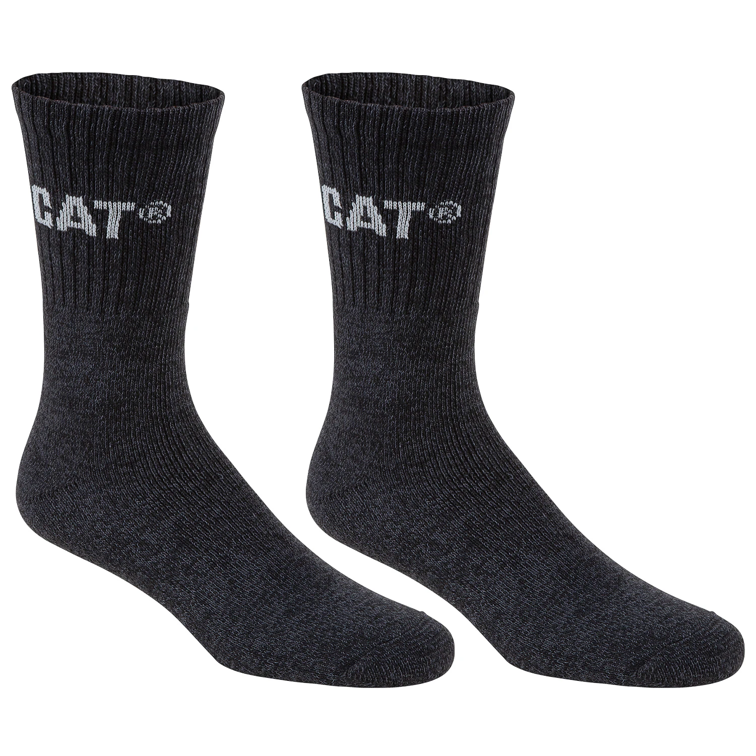 Caterpillar Workwear Men's Cat Trademark Logo Cap + Sock Bundle - 6-Pairs - Image 3