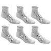 Under Armour Men's Training Cotton Quarter Crew Socks - 6-Pack