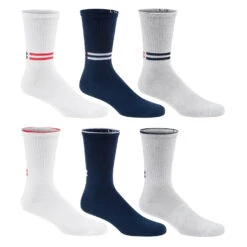 Under Armour Men's Essential Lite Crew Socks - 6-Pack