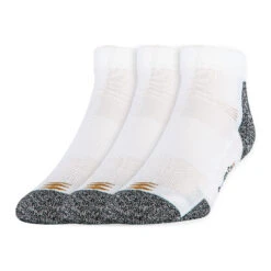 PowerSox Power-Lites Low Cut Athletic Socks - 3-Pack