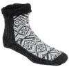 Muk Luks Women's Pieced Cabin Socks