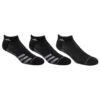 Adidas Superlite Stripe 3 Low Cut Socks - 3-Pack