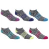Adidas Girls' Superlite No Show Socks - 6-Pack