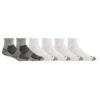 Columbia Men's Athletic Quarter Socks - 6-Pack