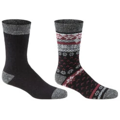 Columbia Men's Nordic Thermal Crew Socks - 2-Pack