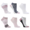 Sof Sole Women's Fashion No-Show Socks - 6-Pack