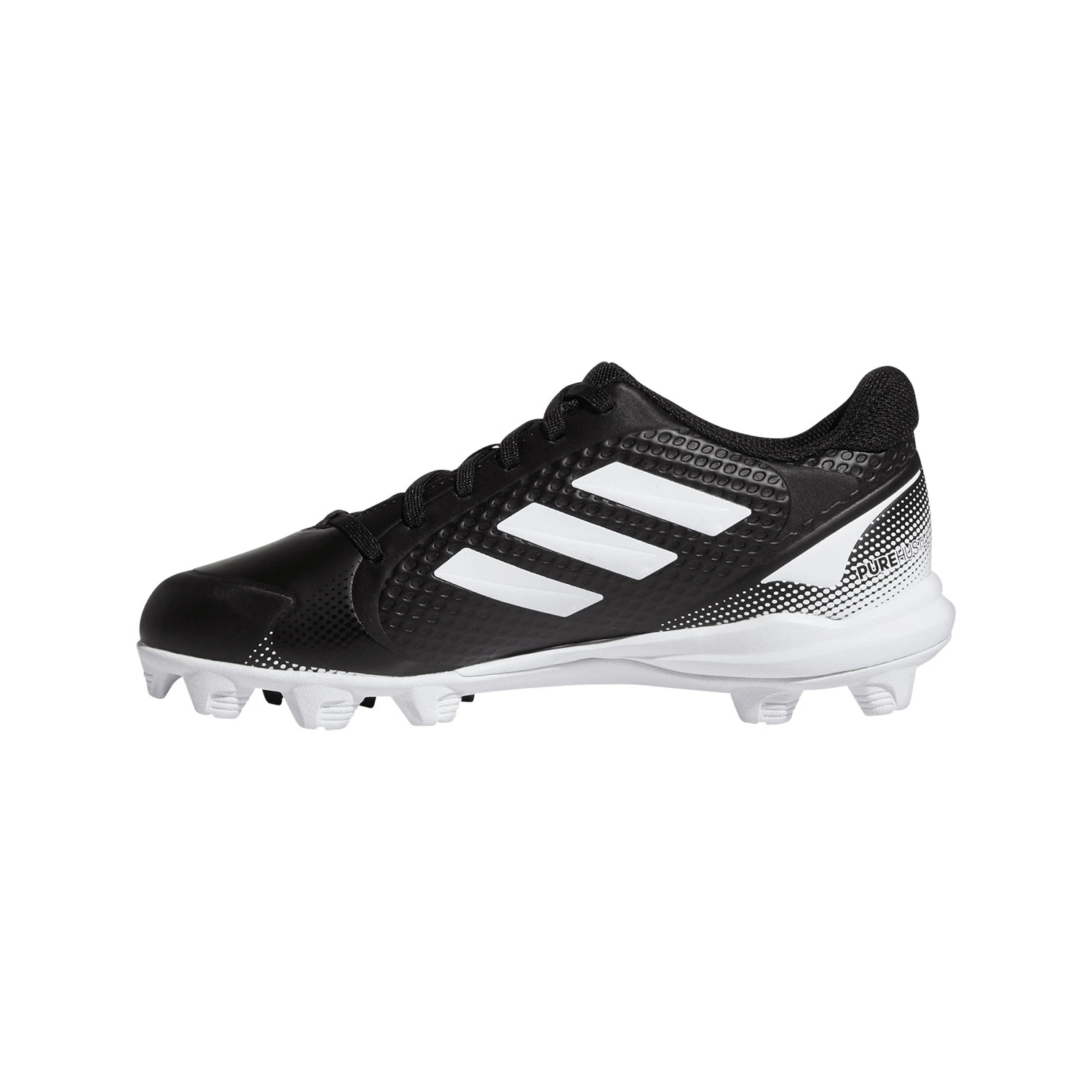 Adidas PureHustle 2 MD Jr. Softball Cleats - Image 2