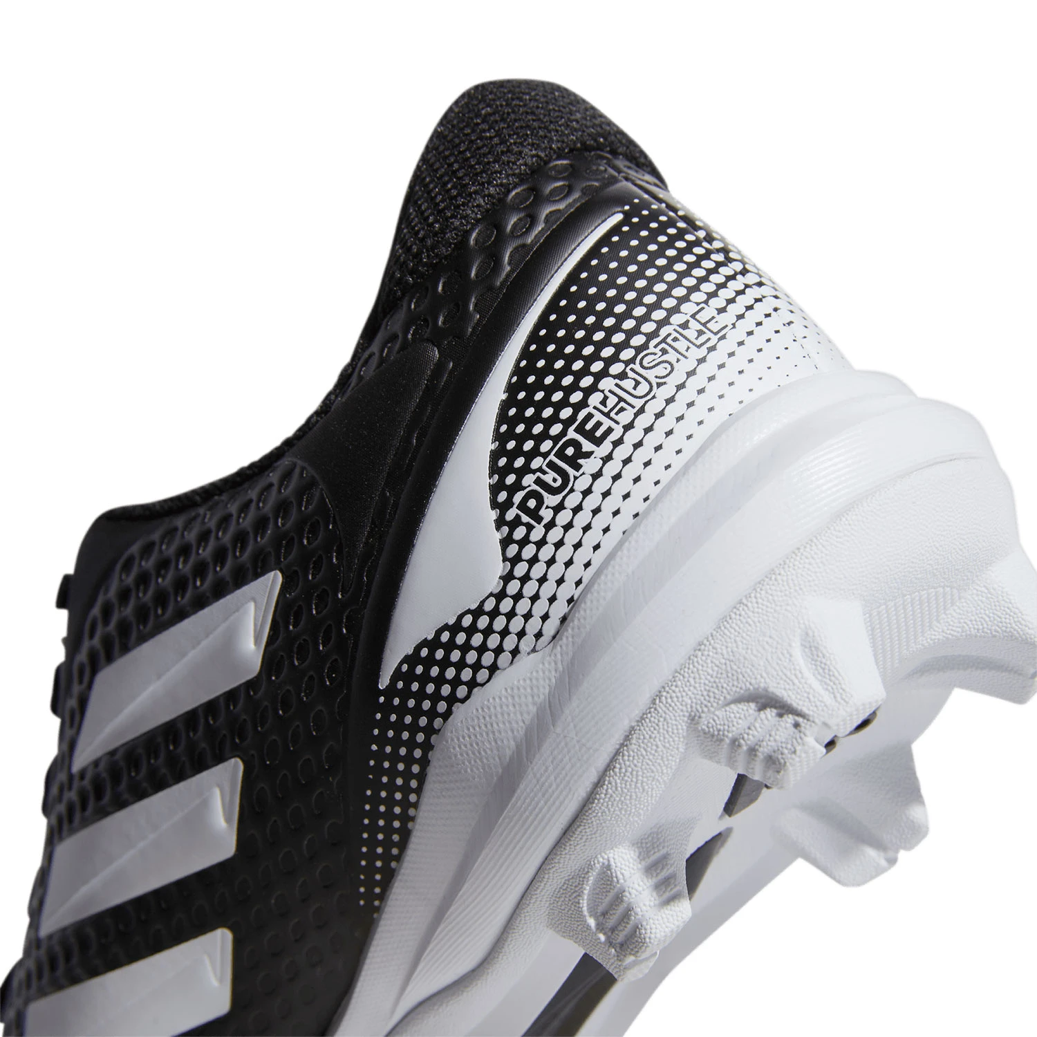 Adidas PureHustle 2 MD Jr. Softball Cleats - Image 3