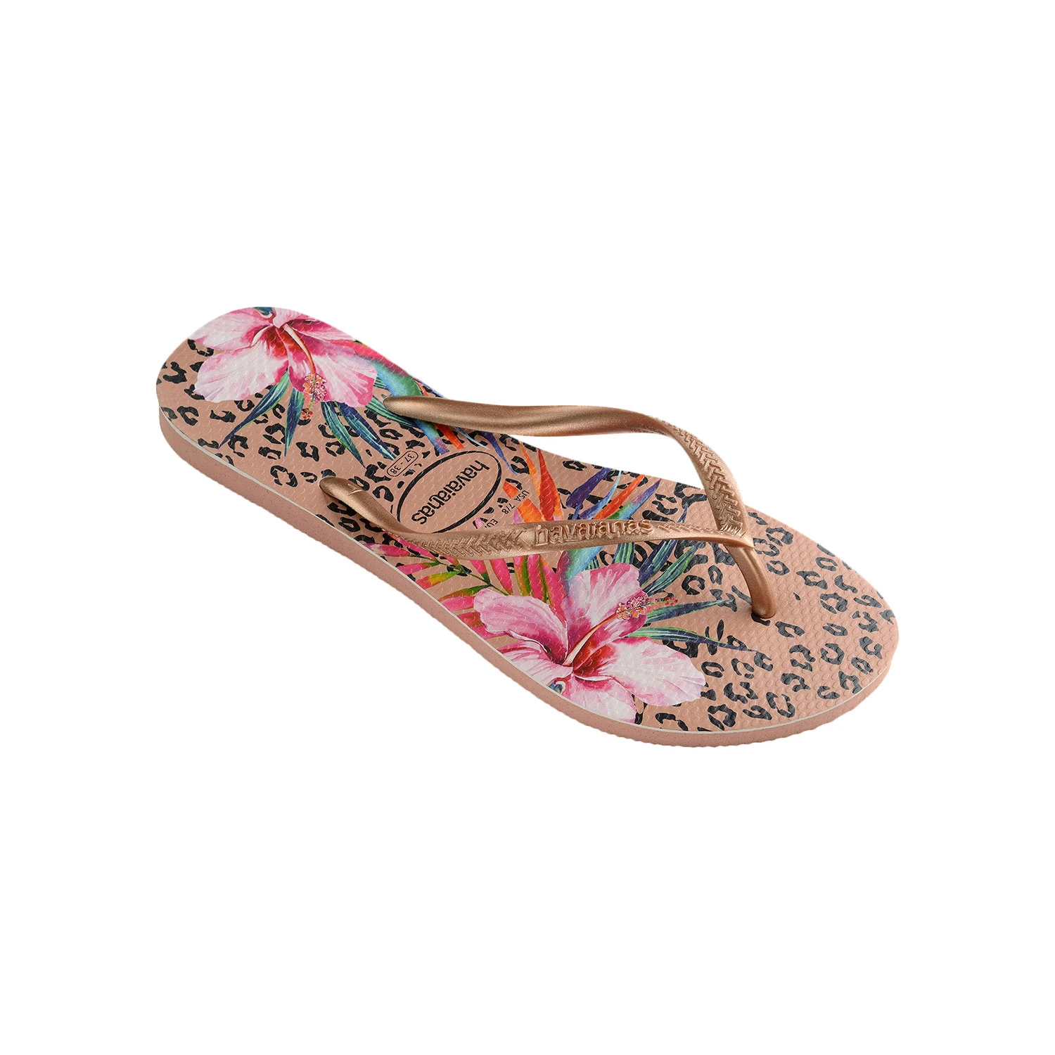 Havaianas Slim Animal Floral Women's Flip-Flops - Image 2