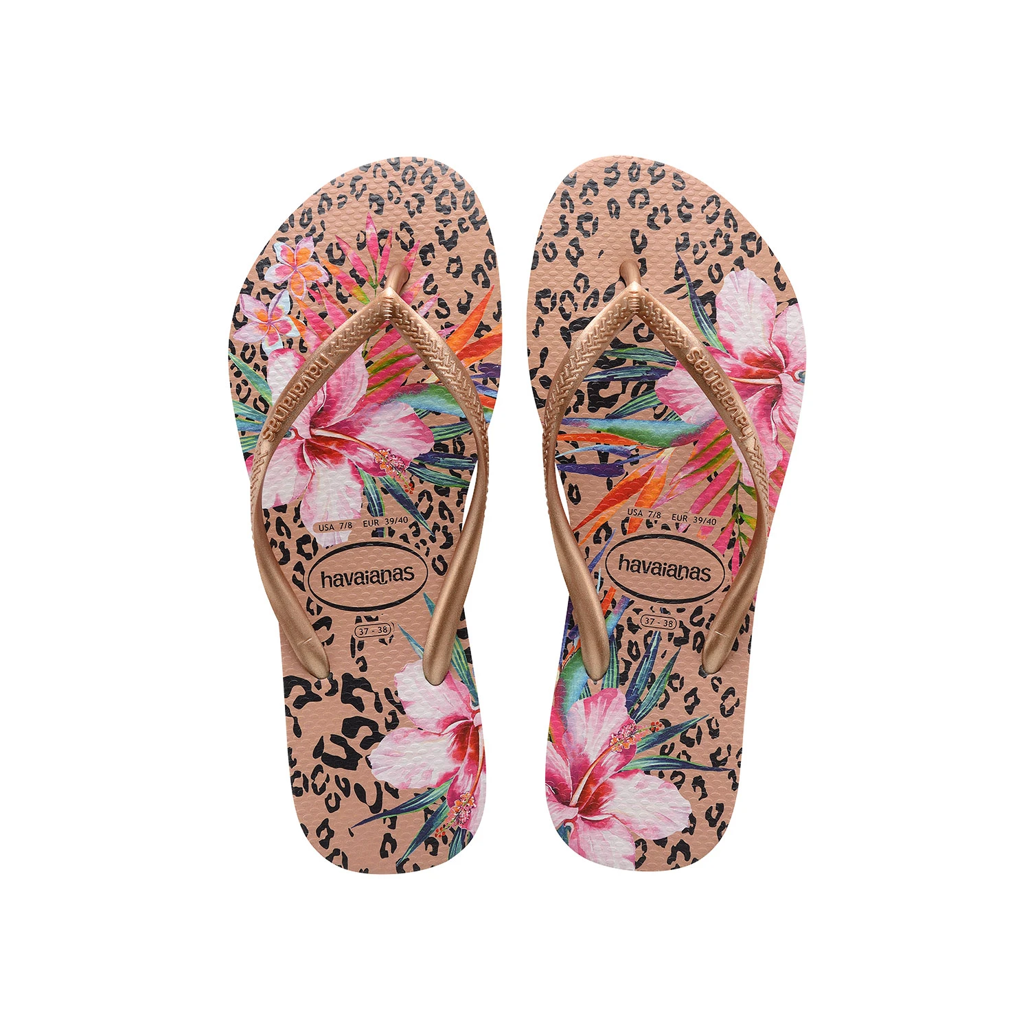Havaianas Slim Animal Floral Women's Flip-Flops - Image 3